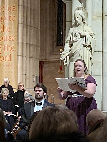 November 2023, Michelle singing Pie Jesu from Fauré Requiem